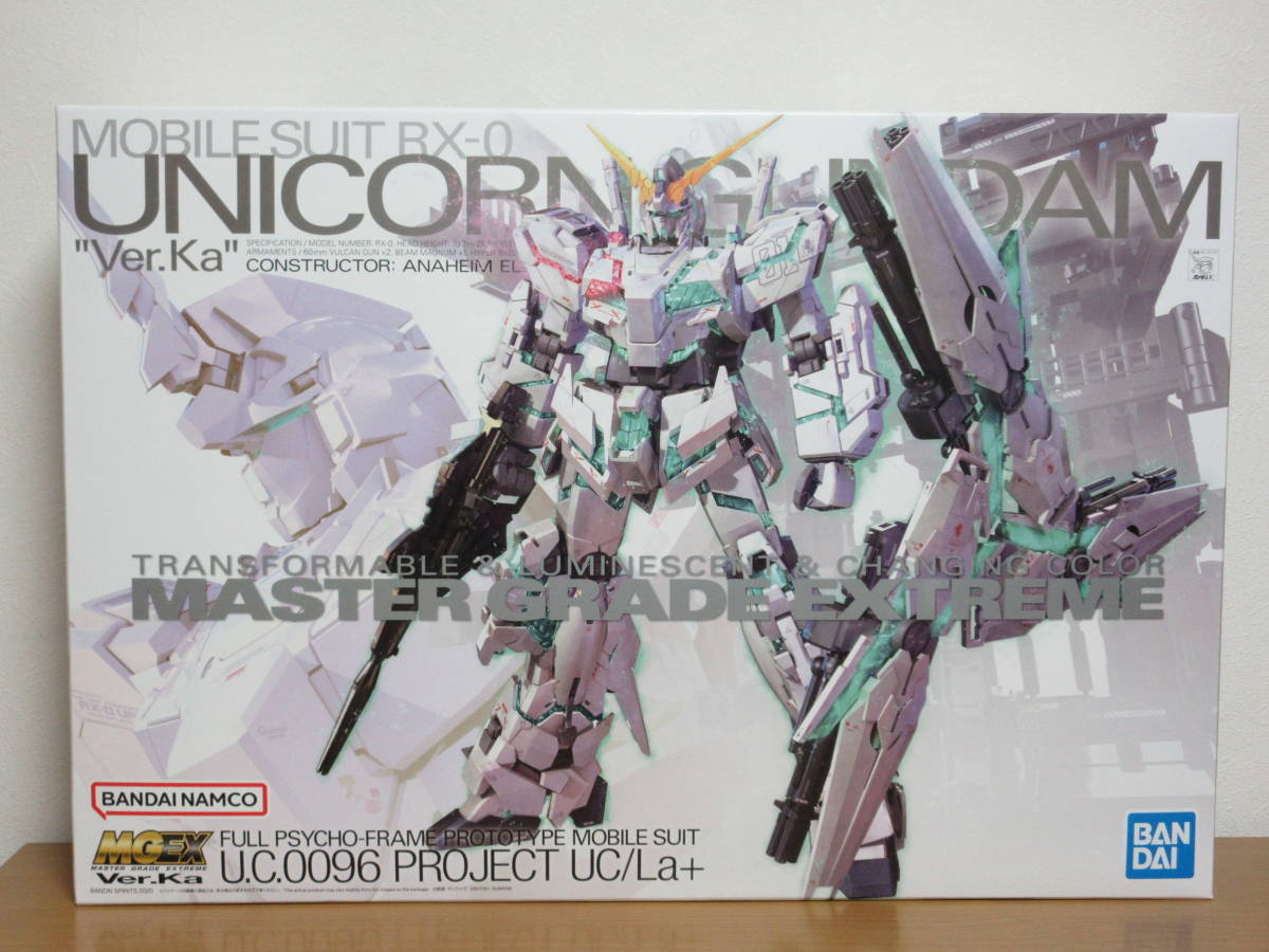 MGEX Mobile Suit RX-0 Unicorn Gundam Ver.Ka 1/100 Model kit BANDAI