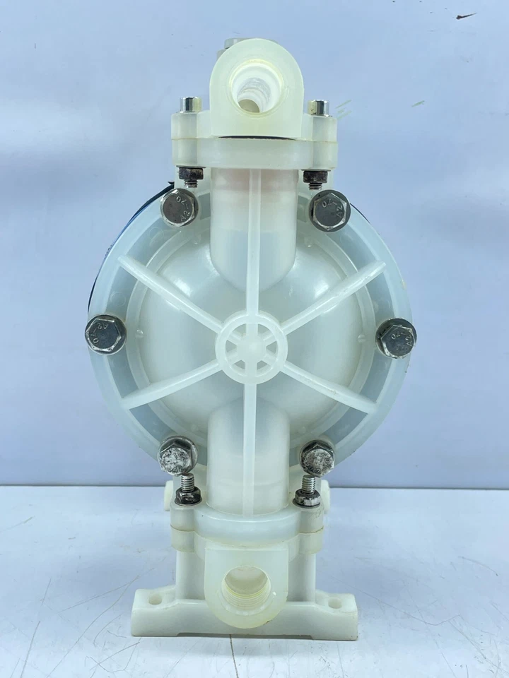 Double Diaphragm Pump QBY-15 Pneumatic Series Air Inlet 15mm 1/2 Polypropylene - Image 4 of 4
