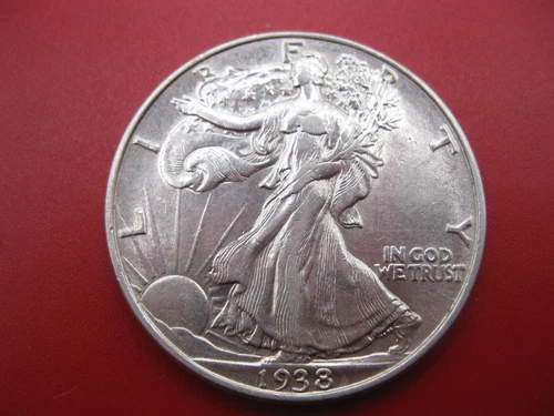 1938 Walking Liberty "Rare" Half Dollar Choice AU/BU! #11182404