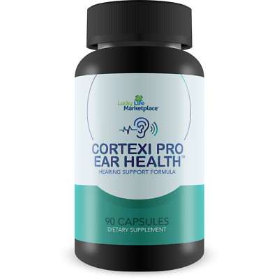 Cortexi Pro Ear Health - Hearing Support Formula with Turmeric, Vitamin C, Zinc