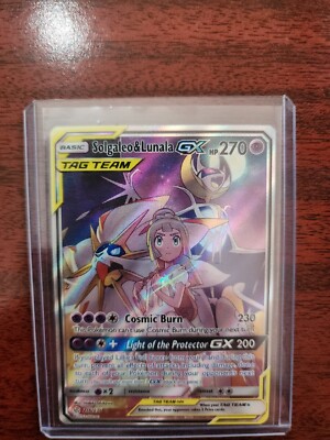 Solgaleo & Lunala GX Full Art - 216/236 - Cosmic Eclipse – Card