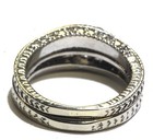 GIA 14k white gold 1.34ct round diamond engagement ring wedding band 6.7g set — photo 5