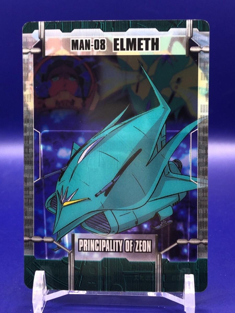 Man-08 Elmeth Mobile Suit Gundam 1-30-314 Clear Card Morinaga | eBay