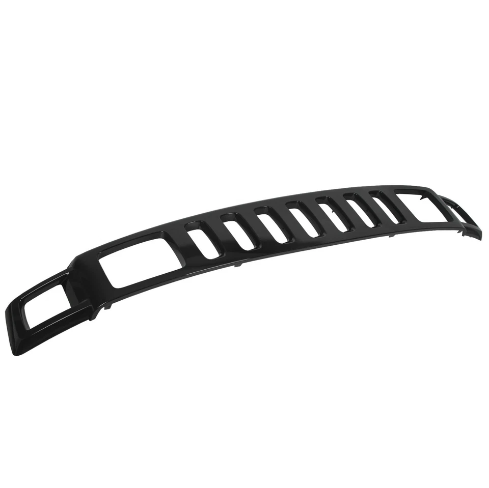 For Hummer H3 H3T 2006-10 Glossy Black Front Upper Grille Assembly Factory Style - Image 3 of 4