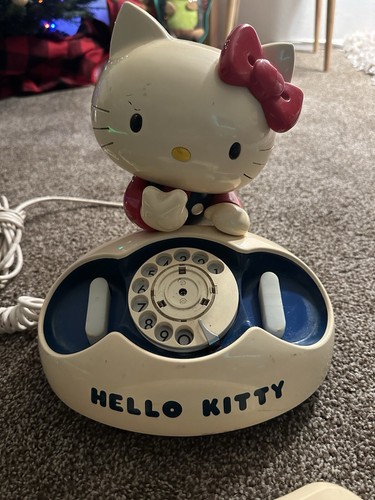 Hello Kitty Vintage Rotary Phone 1976 - Zdjęcie 2 z 8