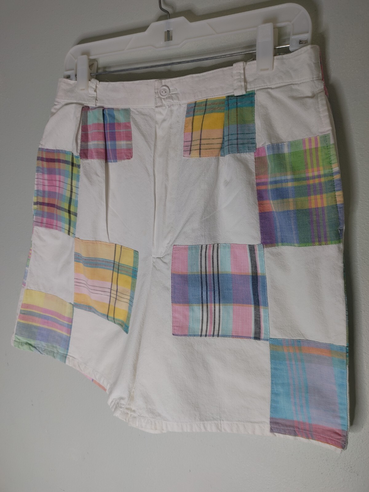 Vintage Patchit patchwork shorts size 6 100% cott… - image 1