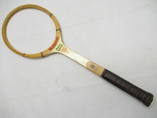 VINTAGE BANCROFT "PLAYERS SPECIAL" WOODEN TENNIS RACQUET ANTIQUE / DISPLAY