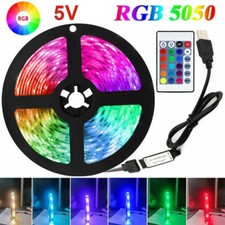 LED Strip Lights 5m RGB Color Changing Lights for Bedroom Home Kitchen Party