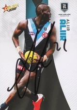 Signed 2022 Port Adelaide Power AFL Select Footy Stars Card - Aliir Aliir