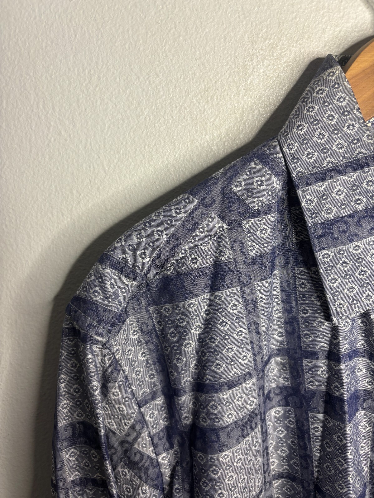 Robert Graham Button Down Shirt Patchwork Paisley… - image 2