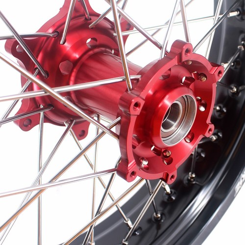 KKE 17" Supermoto Wheels for 2004-2017 GAS GAS EC 125 200 450 Motorcycle Rims - Picture 5 of 15