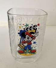 Mikey Mouse Beverage Glass By Mcdonald’s With Disney Studio Year 2000