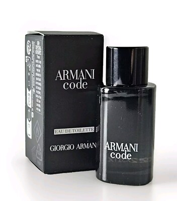 Armani - Code Homme 7 ml Eau de Toilette Miniatur Neu & Ovp 