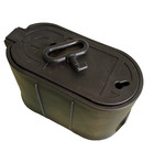 Stop Tap Stop Cock Hydrant Water Meter Cover Surround Box Lockable Lid + Key