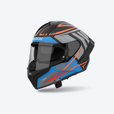 Airoh MATRYX Full Face Motorcycle Helmet Dark Blue Matt Size S