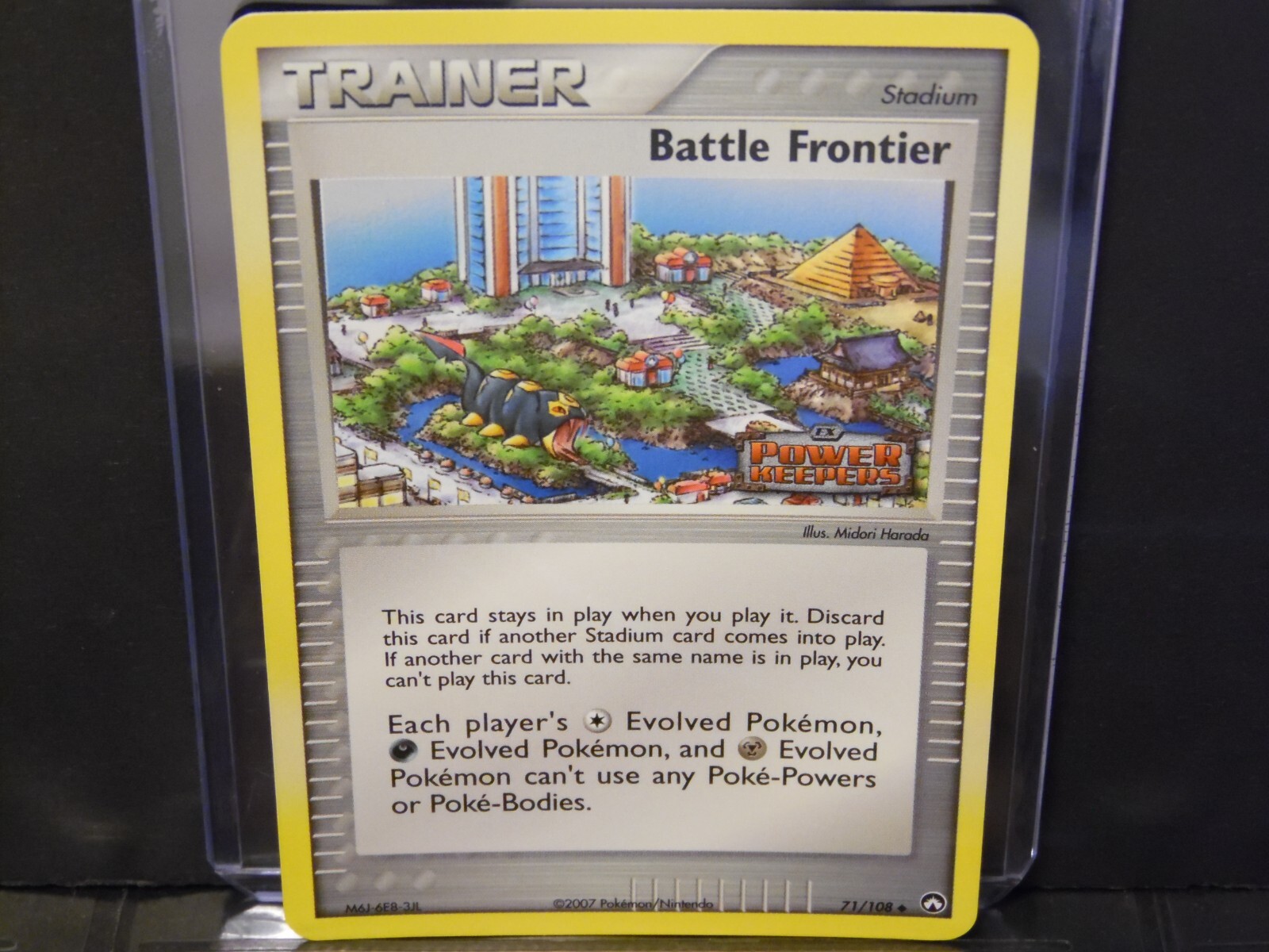 Pokemon EX Power Keepers Battle Frontier 71/108 - REVERSE HOLO - LP