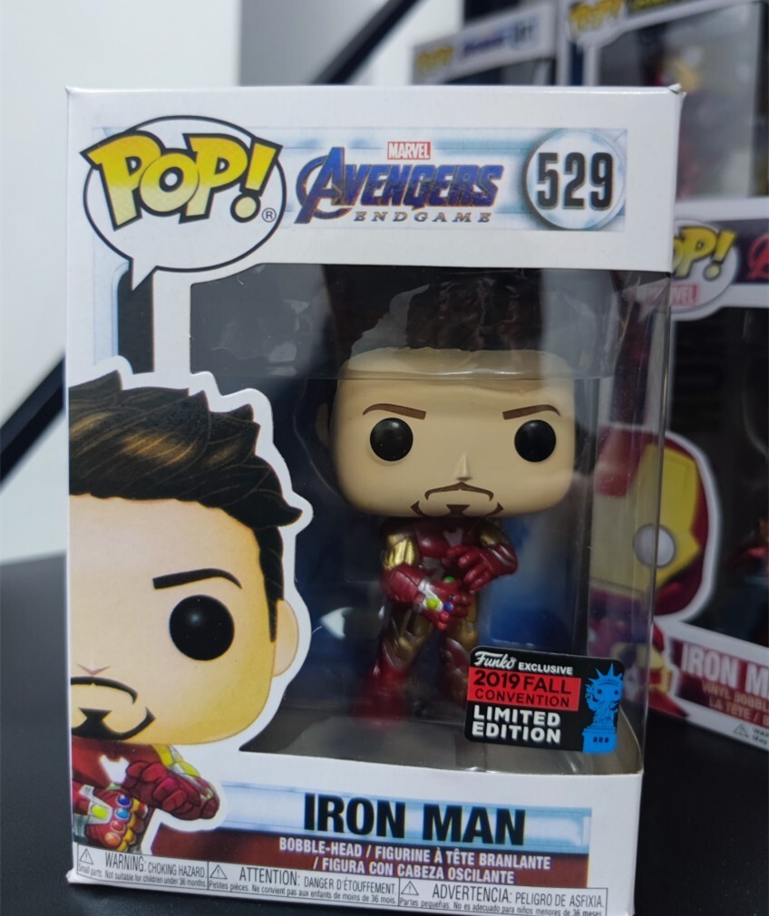 Funko POP! Marvel Avengers: Endgame 529# Tony Stark Iron Man Vinyl Acton Figures