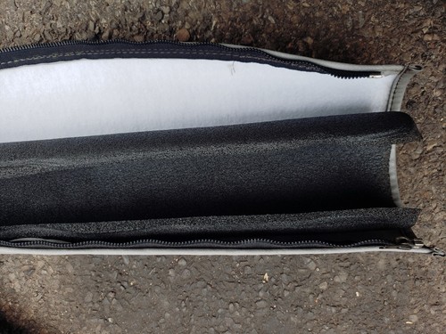 Jeep Wrangler YJ Gray Vinyl Roll Bar Padding Cover 87-91 Slant Sport Bar OEM - 第 13/20 張圖片