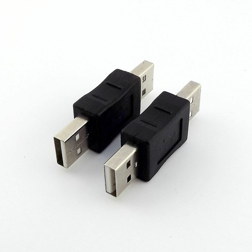 1 Pack USB 2.0 A Male to USB A Male Adapter Converter Extender Coupler - Picture 6 of 6