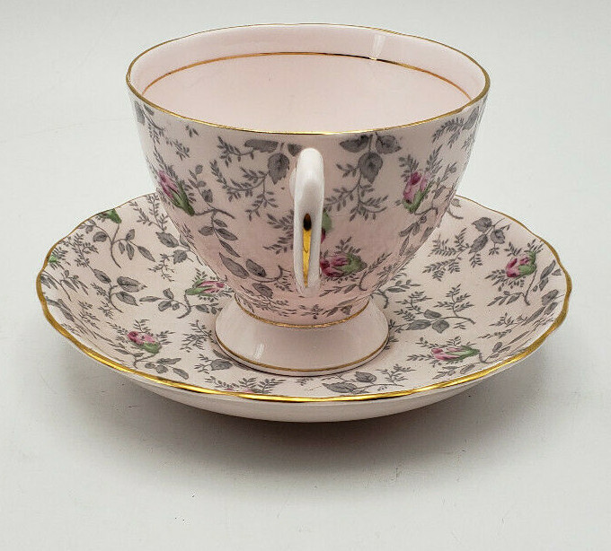 Tuscan Fine English Bone China Made England Cup & Saucer 9296H