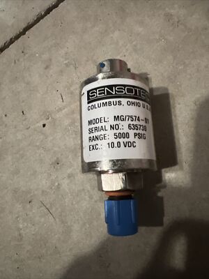 HONEYWELL Sensortec 5000PSIG EXC.: 10.0VDC
