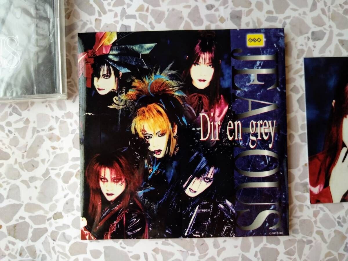 Dir en grey Jealous 1st Limited Edition Japan CD+Photocard Dir en grey Jealous 1st Limited Edition Japan CD+Photocard