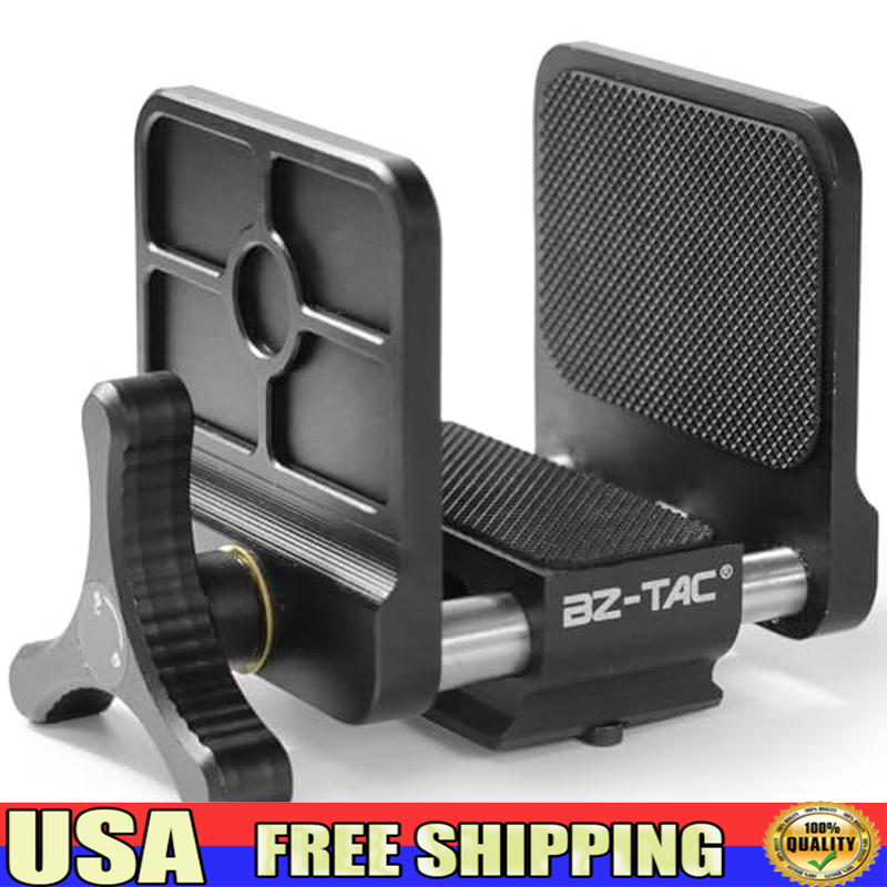 Tactical Shooting Tripod Rest Clamp Aluminum Mount 2in1 Quick Release Universal