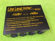 Ebtech Line Level Shifter - 2-channel - 1/4"