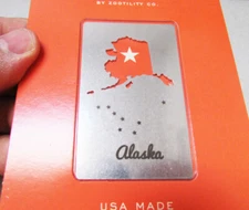 Zootility tools Alaska Wallet Bottle Opener made of Stainless steel, unique item