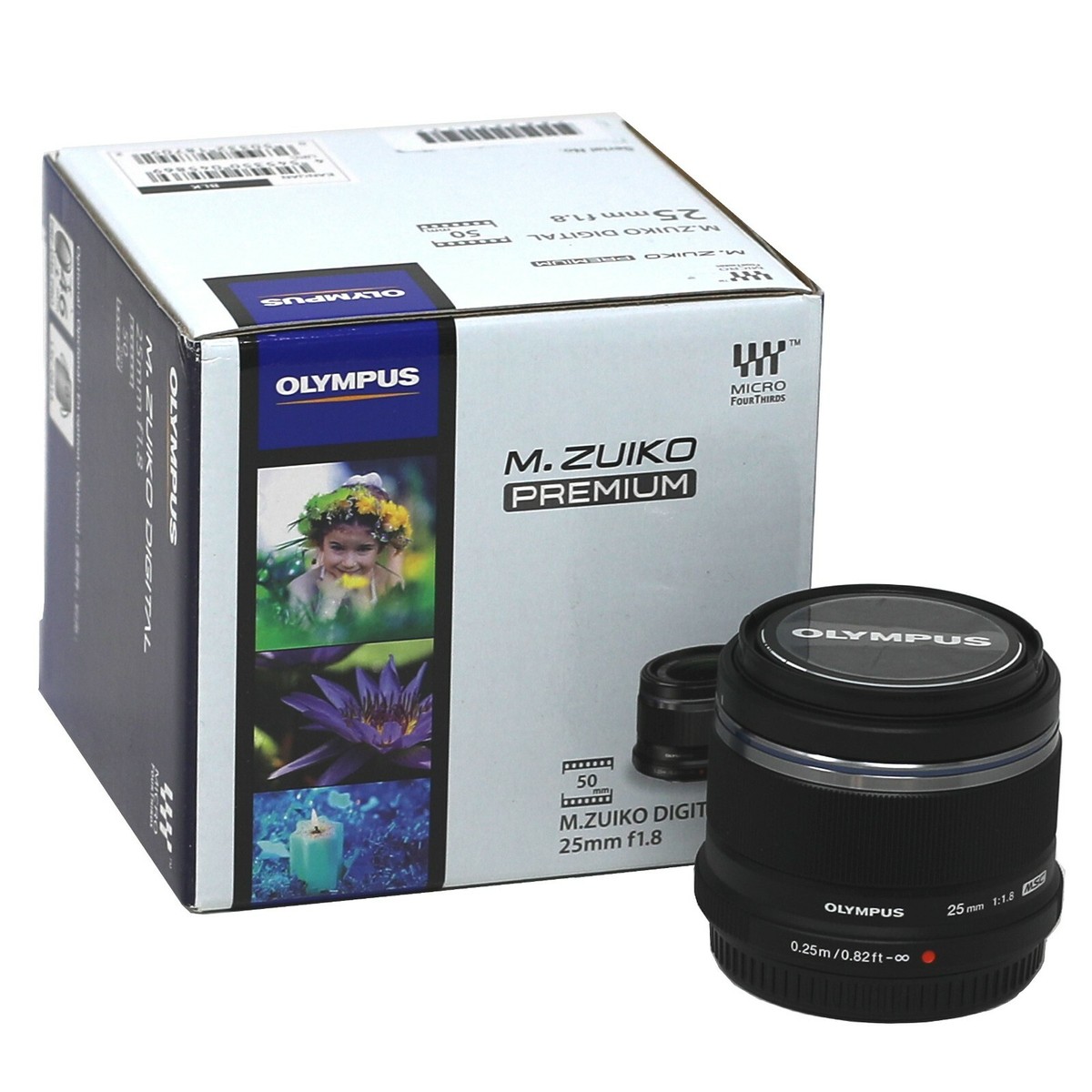 Olympus 25mm f1.8 M.Zuiko Digital Lens (Black) - UK NEXT DAY 