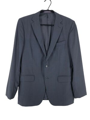 Massimo Dutti Blazer Jacket 100% Wool Men Size L