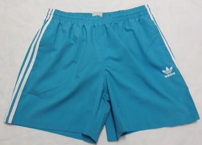 Adidas Originals HB9533 Men's App Sky Rush Blue Swimwear Trace Shorts Size L
