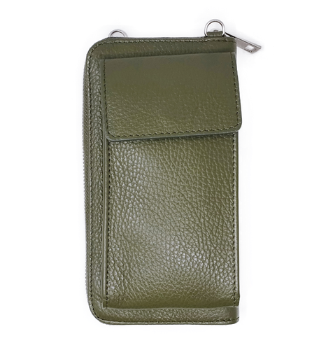 2IN1 GELDBÖRSE & SMARTPHONE HANDY TASCHE HÜLLE ITALY Umhängetasche Echt Leder - Bild 94 von 612