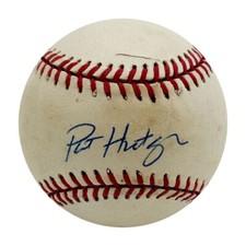 Pat Hentgen Autographed Official American League Baseball - Warm-Up Used
