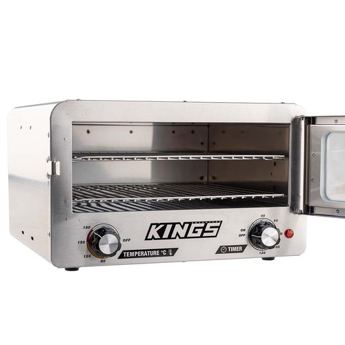 Kings 12v Travel Oven Pie warmer + Clear Top Canvas Bag - Picture 6 of 12