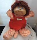 Cabbage patch kids Koosas Lion /Cat in red jumper striped body 1983