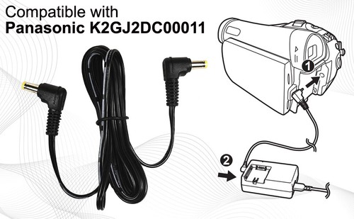 DC Cable Cord for Panasonic PV-GS19 PV-GS29 PV-GS31 PV-GS32 PV-GS80 PV-GS320 - 第 4/12 張圖片