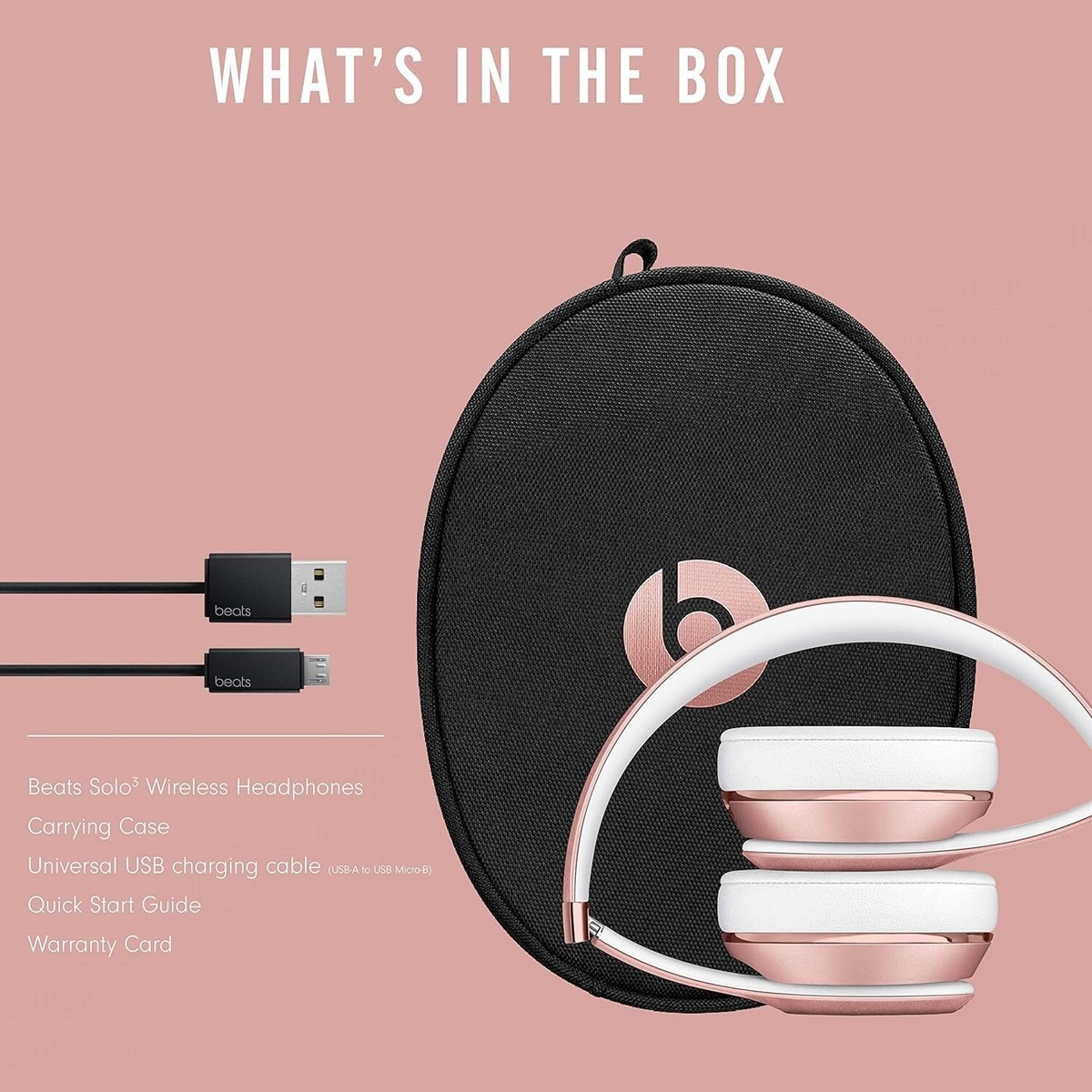 Beats Solo3 Wireless On-Ear Bluetooth Headphones Apple W1