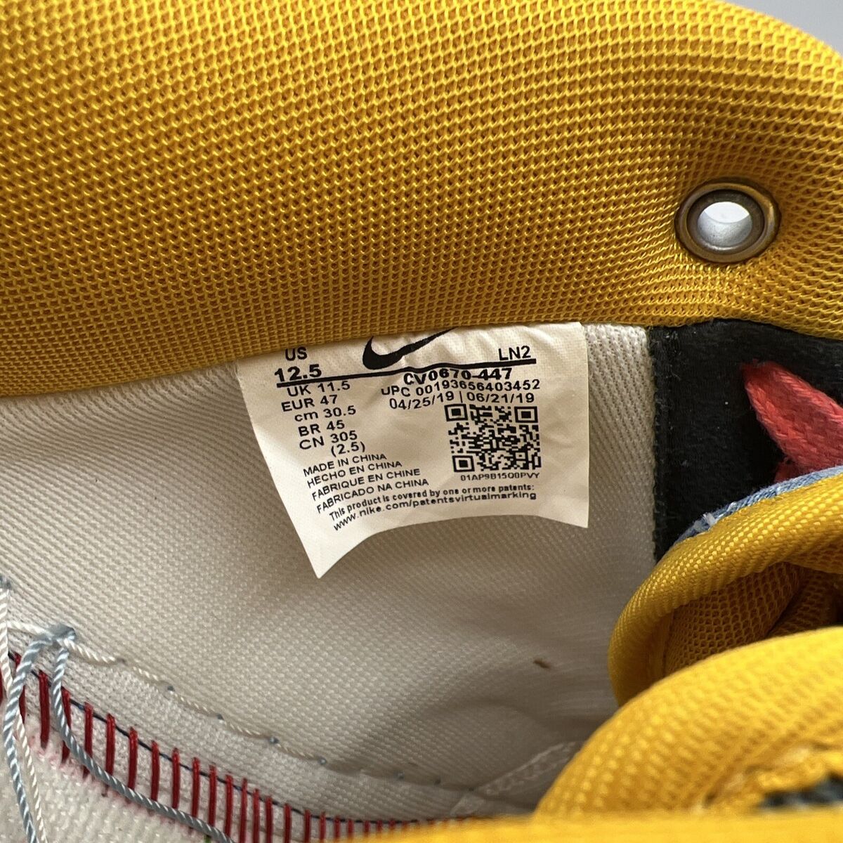 Size 12.5 Nike Air Force 1 Low x Levi's Exclusive Denim 2019 Size 12.5 Nike Air Force 1 Low x Levi's Exclusive Denim 2019