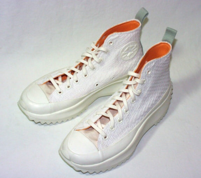 Converse CTAS Run Star Hike Platform Hi A03838C Egret/Peach,Woman 10,Men 8.5,New