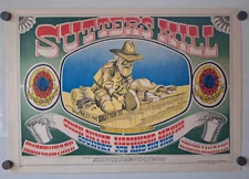 AUTHENTIC CONCERT POSTER SUTTERS MILL AVALON BALLROOM 1967 FD # 62-1  R. Griffin