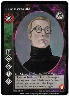 Eric Kressida Tremere Antitribu Third Edition V:TES VTES Vampire CCG