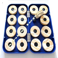  Scatola Porta Finali Terminali Lenze Ami Legati Pesca Surfcasting Bolentino Eva