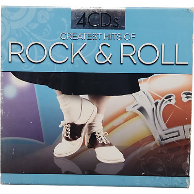 Greateswt Hits Of Rock & Roll CD 4 Disk set Great Balls Of Fire-Pepperment Twist