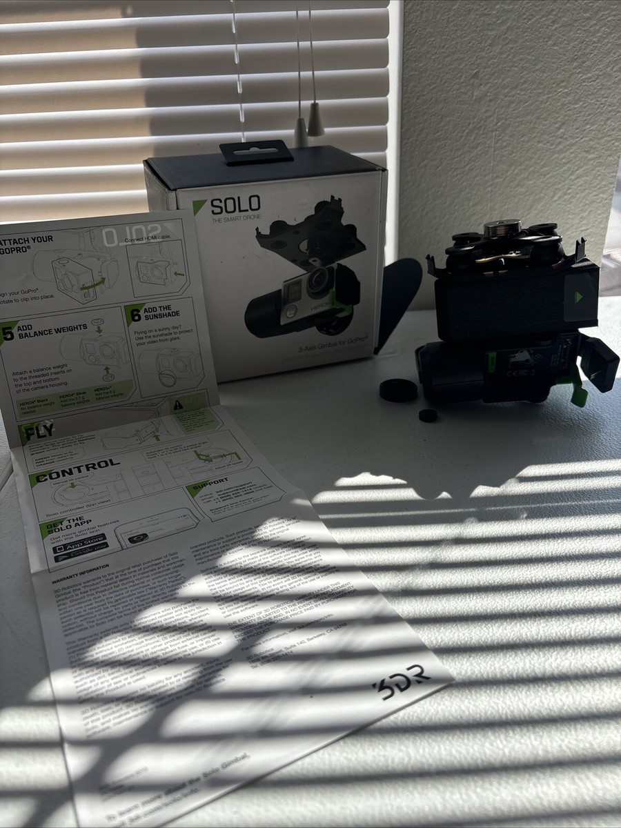 Solo Axis Gimbal For Gopro 3DR Solo The Smart Quadcopter Drone