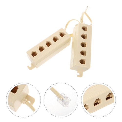 3 PCS Junction Box Adapter Festnetzzubehör-Adapter Kabelsplitter - Zdjęcie 8 z 12