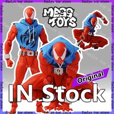 Figura de acción Mess Toys Scarlet Hero Spider-Man traje azul escala 1/12 totalmente nueva