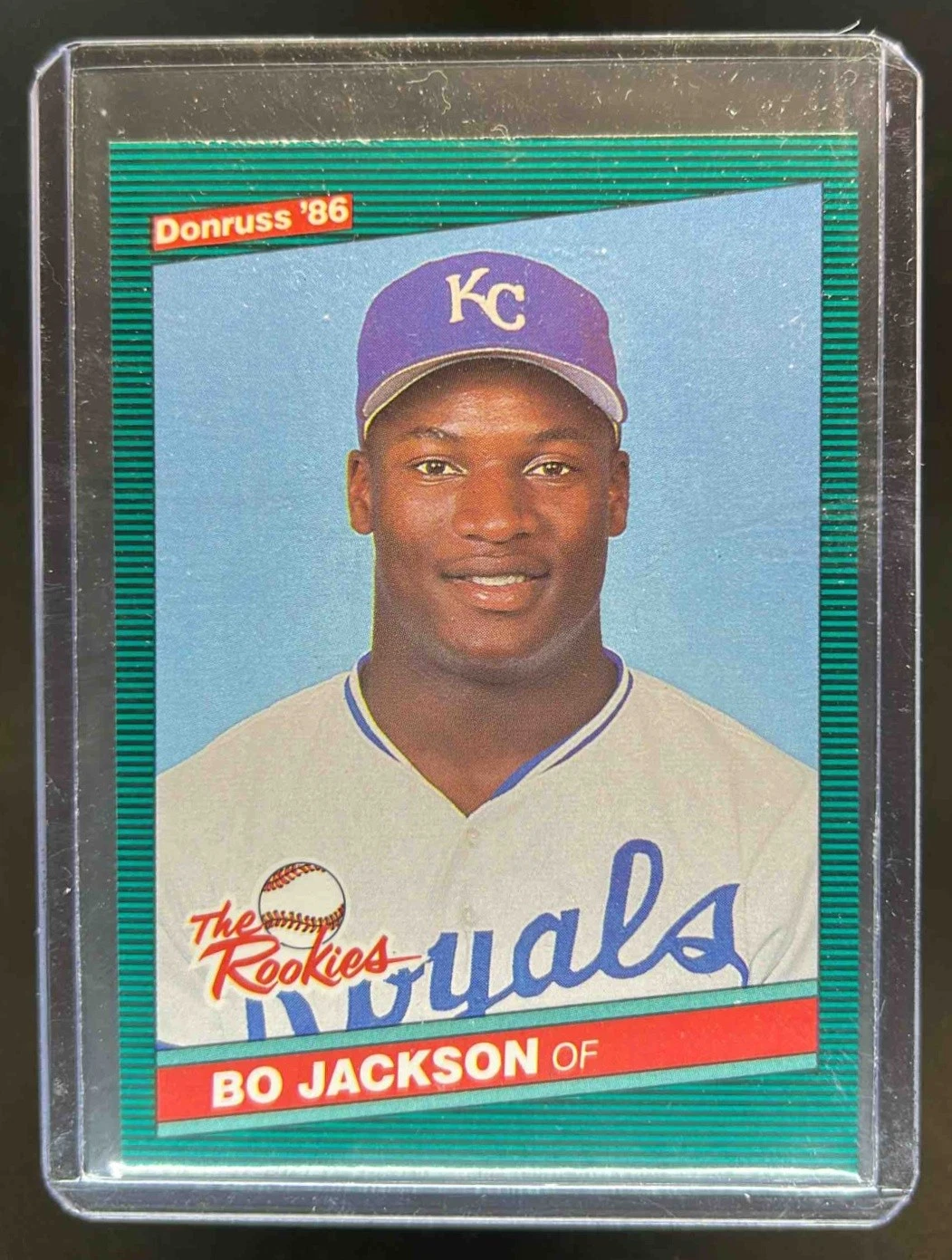 1986 Donruss The Rookies Bo Jackson Rookie RC #38 Royals