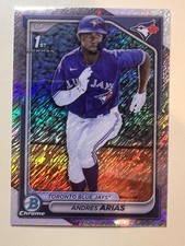 2024 Bowman Chrome #BCP-236 Andres Arias Prospects Mojo Refractors