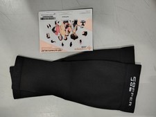 COPPER JOE CALF COMPRESSION SLEEVES COPPER INFUSED - SIZE: MEN M WOMEN -
